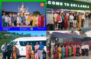 Indian devotees during Ramayana Tour Sri Lanka